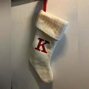 Wondershop by Target stocking monogram “K”
